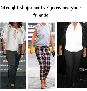 8 body shape – Jeans / Trousers – 7 Body shapes